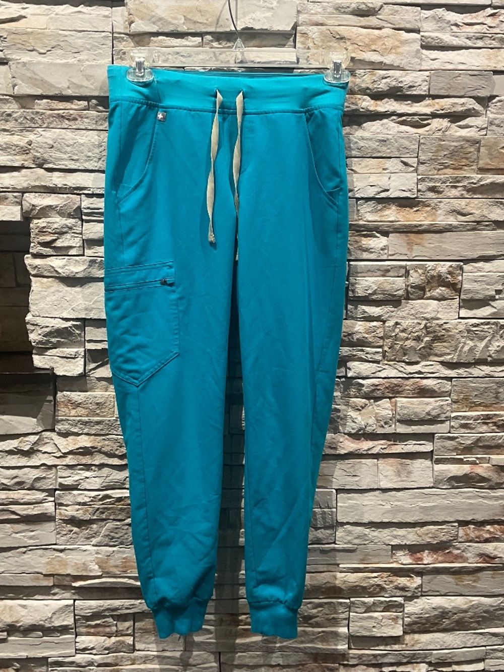 Figs Women’s Zamora Jogger Scrub Pants , Color  Teal , Size XS